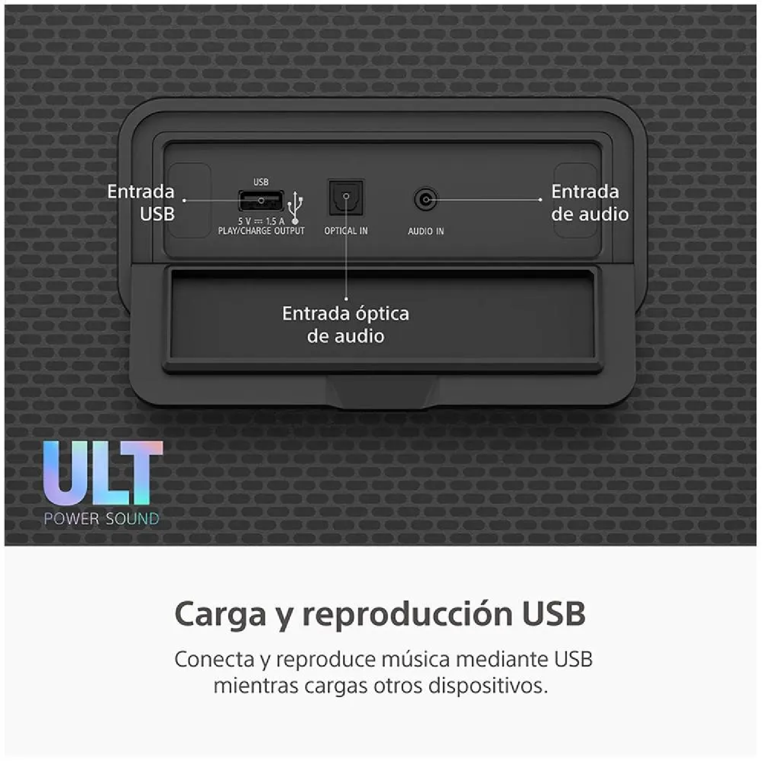 PARLANTE BLUETOOTH SONY SRS-ULT900AC ULT TOWER 9 PARA FIESTAS – NEGRO - 5