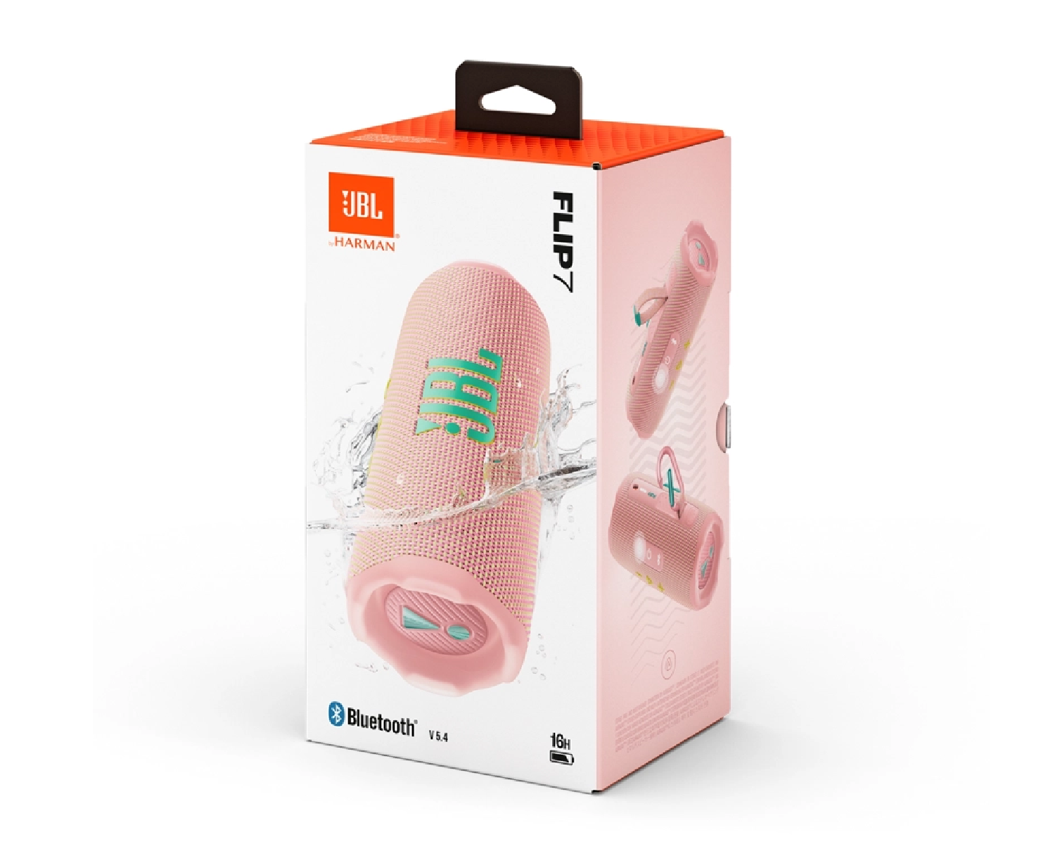 PARLANTE JBL FLIP 7 BLUETOOTH EXTRA BASS – ROSADO - 4