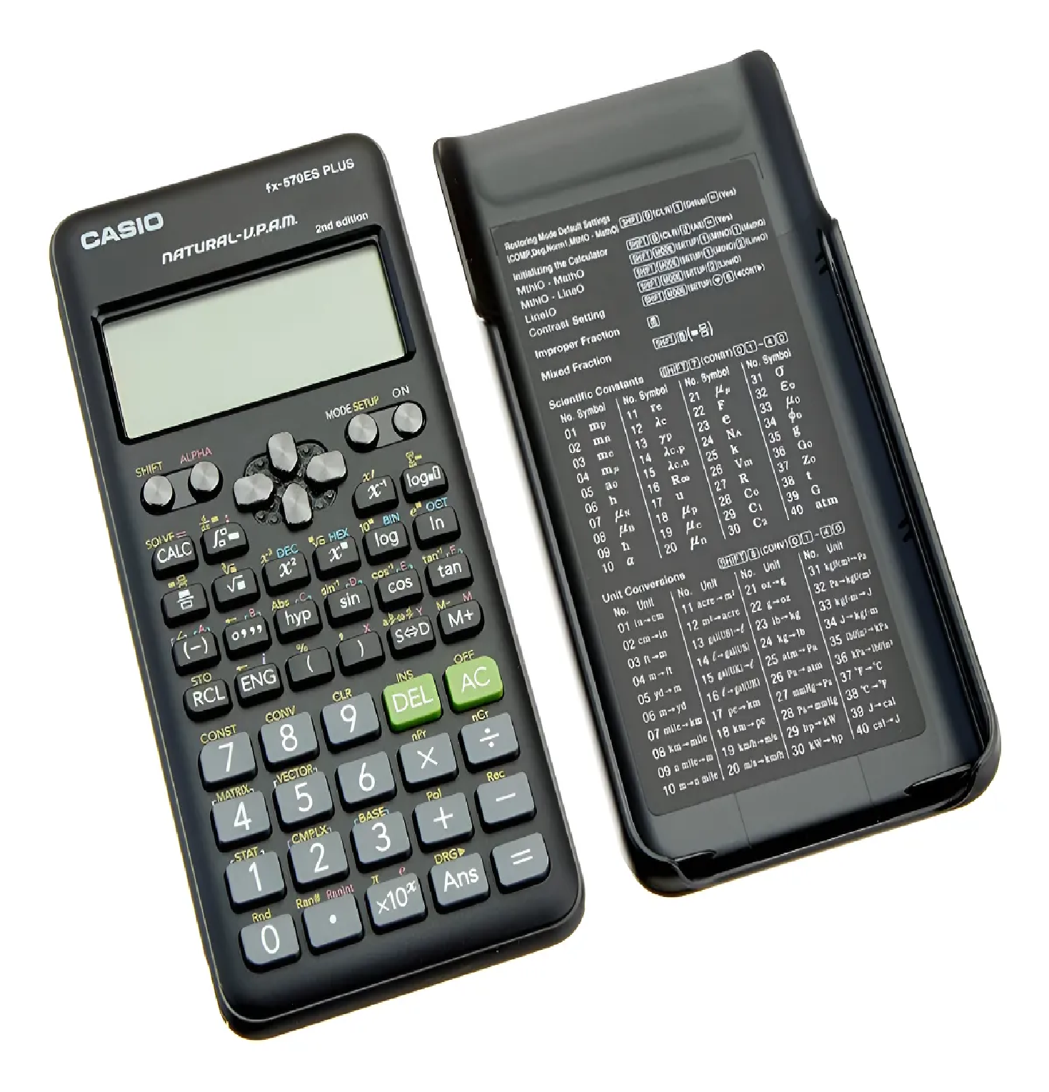 CALCULADORA CIENTÍFICA CASIO FX-570LA PLUS 2DA EDICIÓN – NEGRO - 2