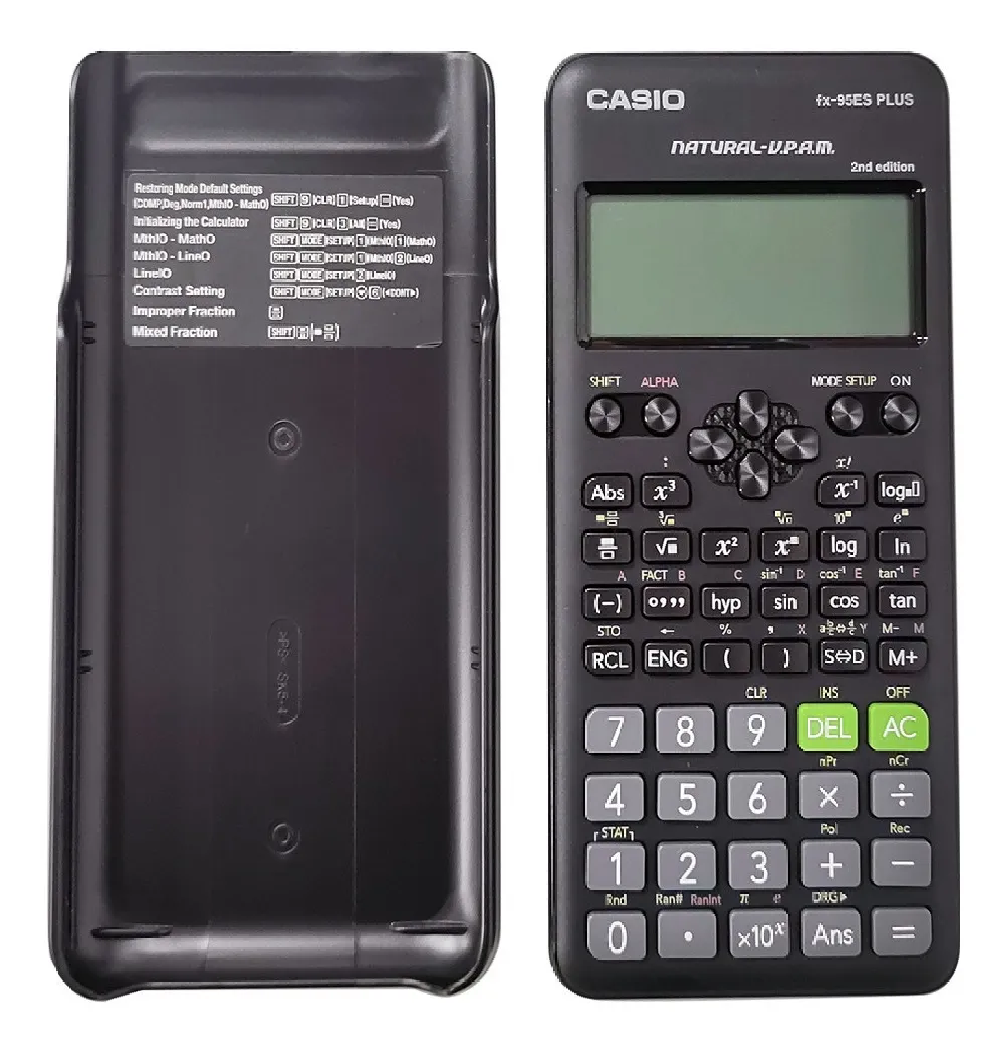 CALCULADORA CIENTÍFICA DIGITAL CASIO FX-95ES PLUS-2 – NEGRO - 3