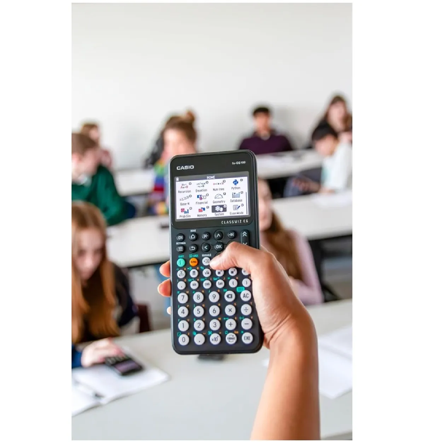 CALCULADORA GRÁFICA CASIO FX-CG100 CLASSWIZ – NEGRO - 3