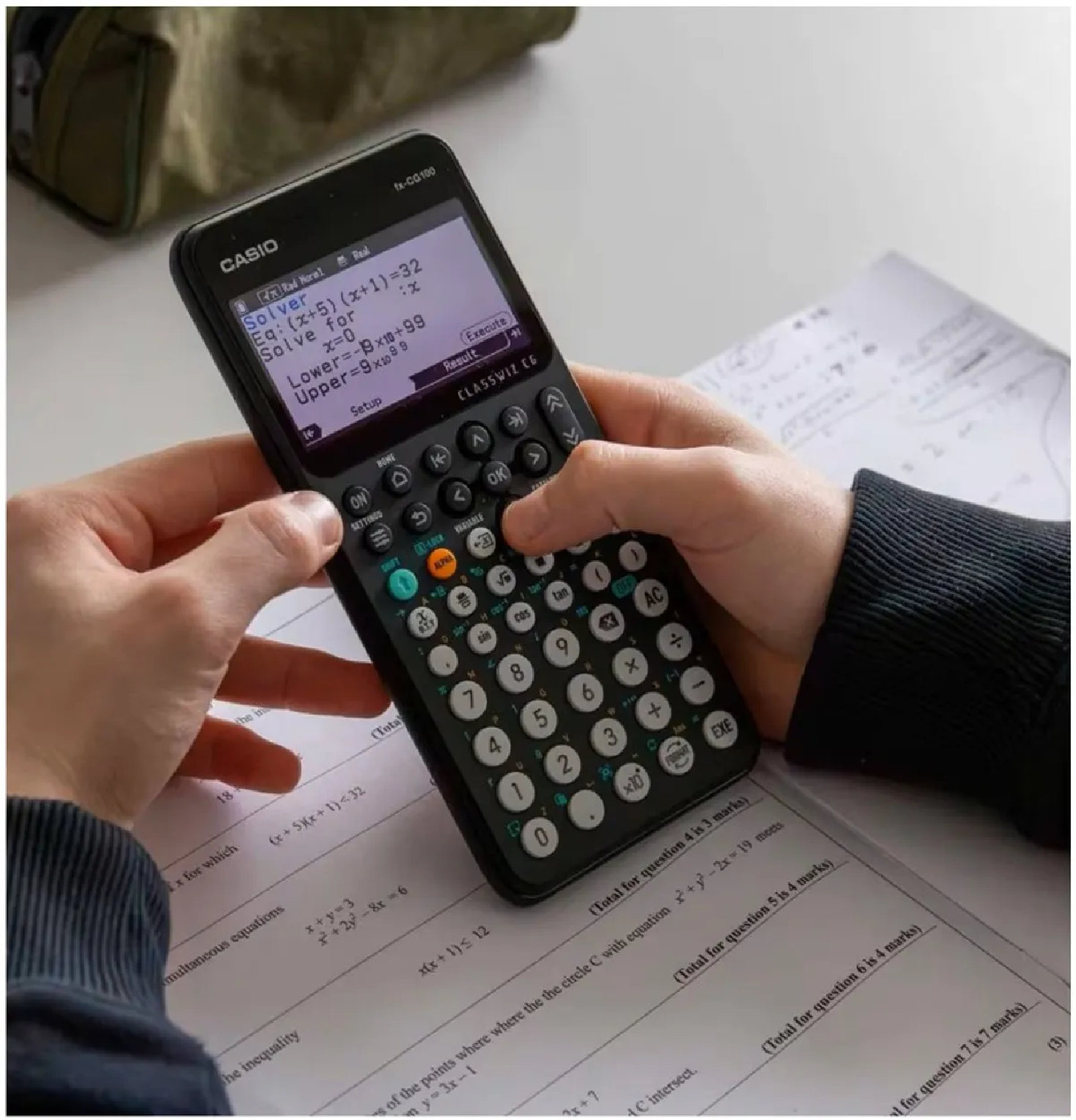 CALCULADORA GRÁFICA CASIO FX-CG100 CLASSWIZ – NEGRO - 4