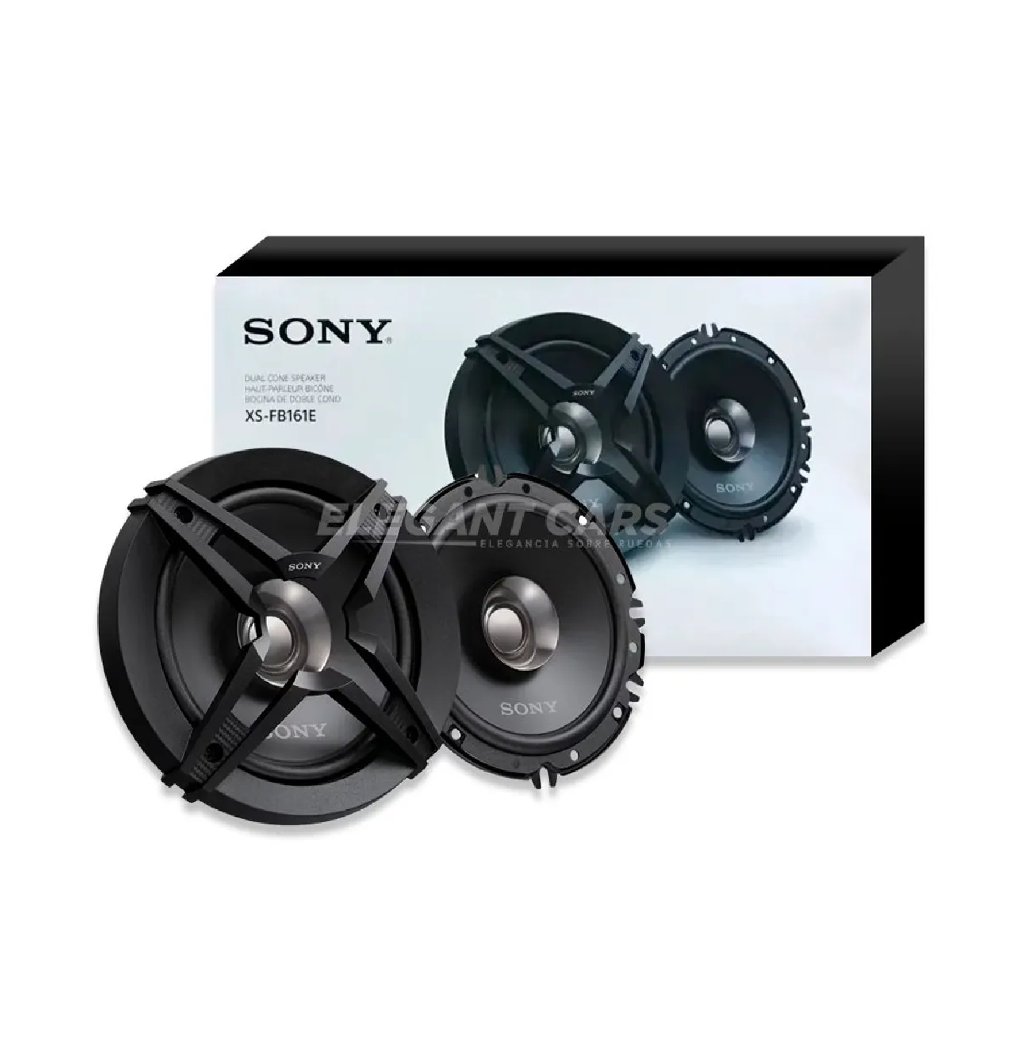 PARLANTES PARA AUTO SONY XS-FB161E 6.5 PULGADA 260W - 1