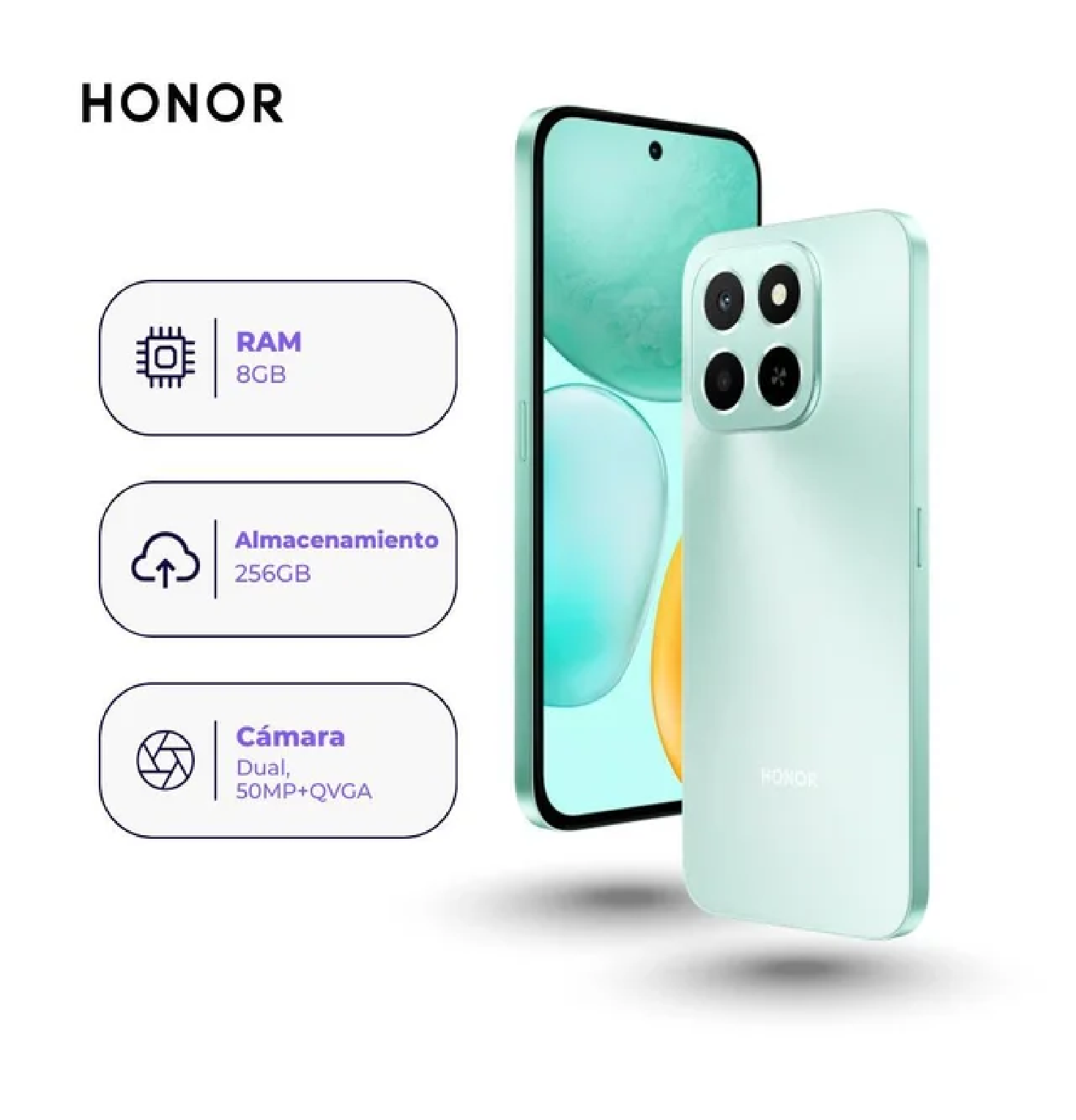 CELULAR HONOR X6C 8GB RAM 256GB – AZUL - 2