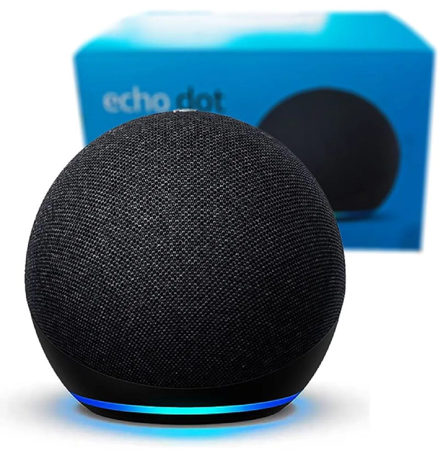 PARLANTE INTELIGENTE AMAZON ECHO DOT (5TA GENERACIÓN) CON ALEXA – NEGRO - 1