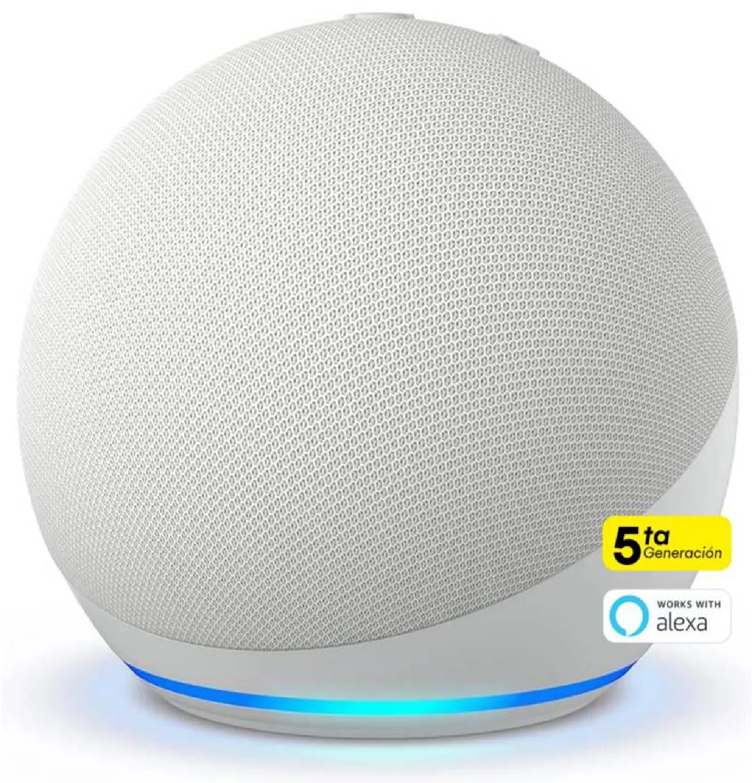 PARLANTE INTELIGENTE AMAZON ECHO DOT (5TA GENERACIÓN) CON ALEXA – BLANCO - 1