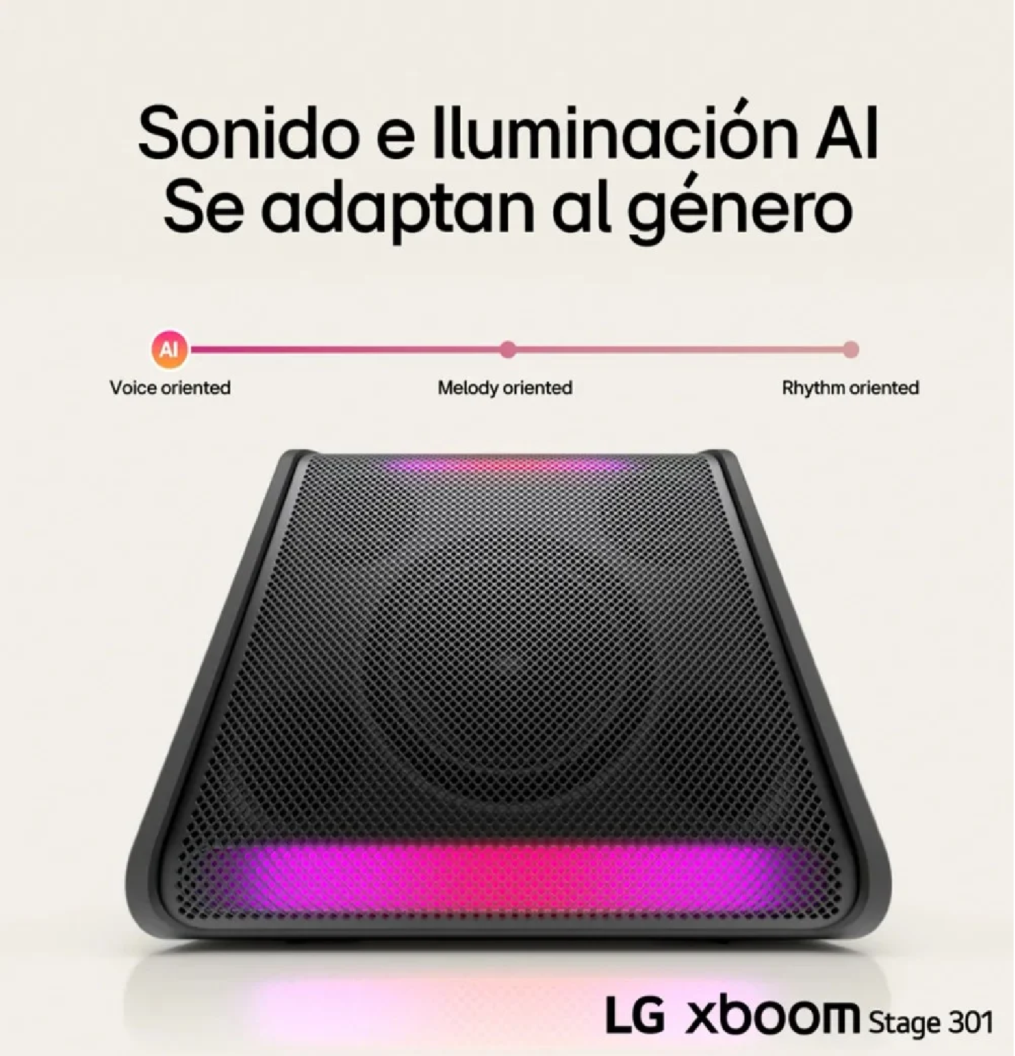 PARLANTE BLUETOOTH LG XBOOM STAGE 301 120W IPX4 (2025) - 3