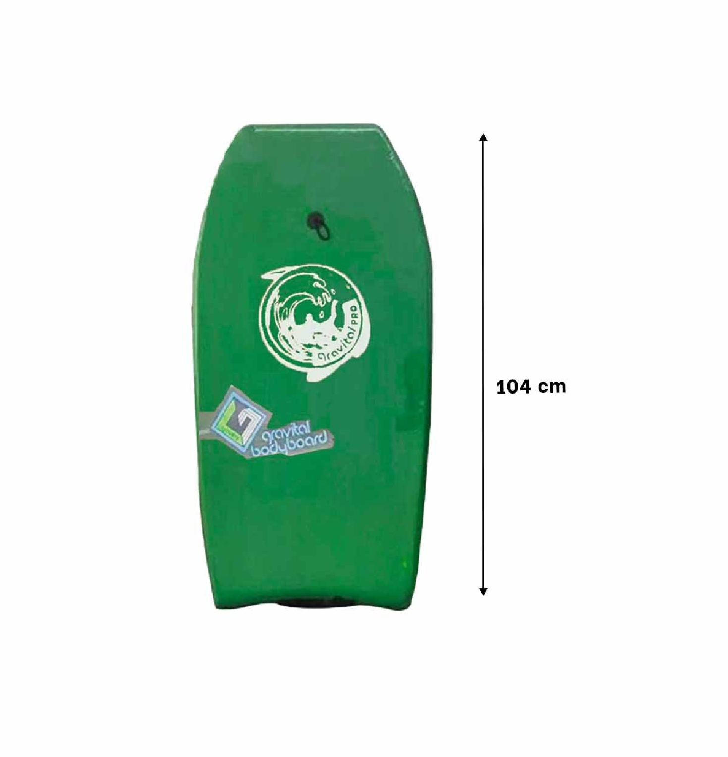 TABLA BODYBOARD GRAVITAL DE NATACIÓN 41” GR-41 DINÁMICA – VERDE - 2