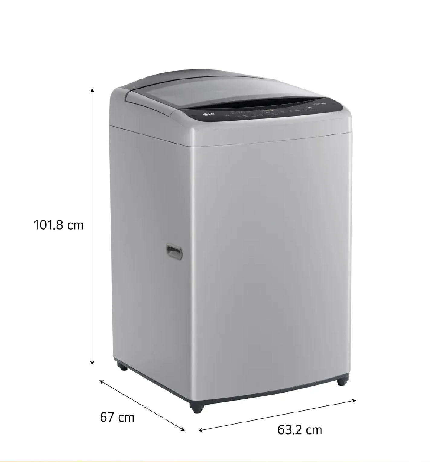 LAVADORA LG WT17DV6T CARGA SUPERIOR 17 KG AI DD INTELIGENCIA ARTIFICIAL - GRIS - 3