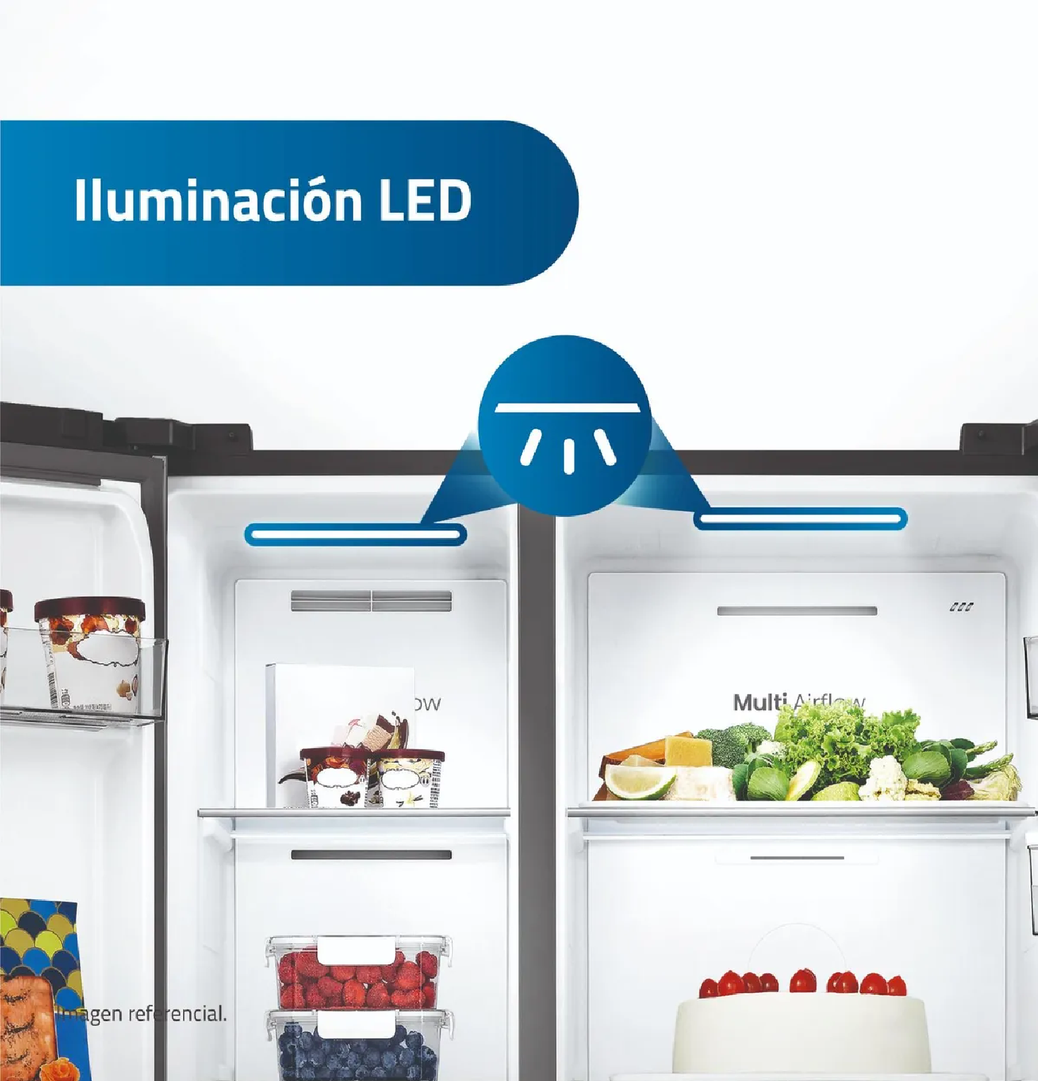 REFRIGERADORA INDURAMA RI-795DI SIDE BY SIDE 529L – CROMA - 5