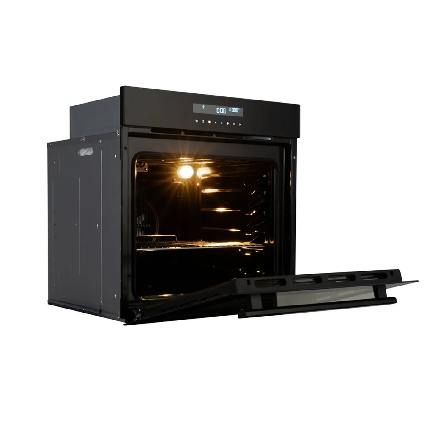 HORNO ELÉCTRICO EMPOTRABLE INDURAMA HEI-75V2NET 75L – NEGRO - 3