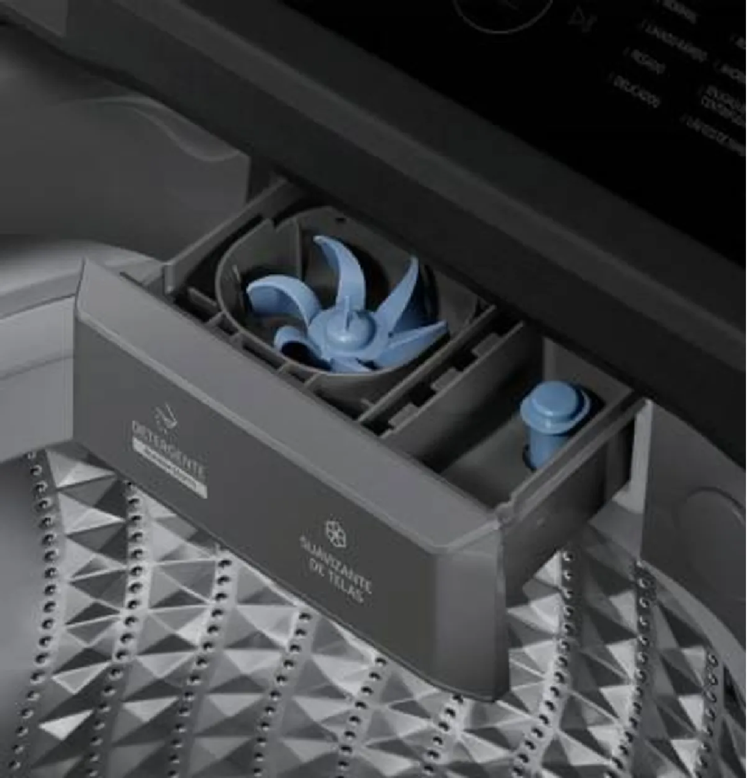 LAVADORA SAMSUNG WA19CG6441BDPE ECOBUBBLE™ 19KG - GRIS OSCURO - 5