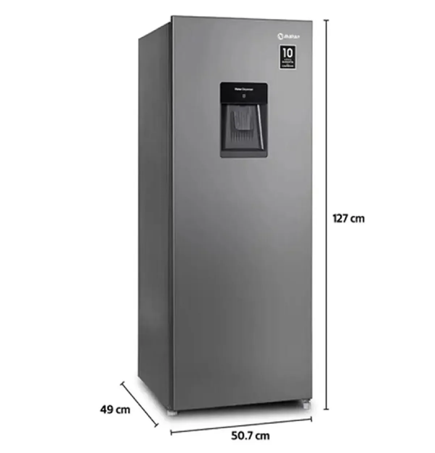 REFRIGERADORA MIRAY RM-184H EURO FRÍO 172L – SILVER - 2