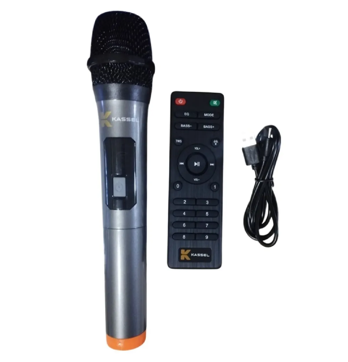 PARLANTE PORTÁTIL KASSEL RGB K816 8” TWS CON MICRÓFONO - 6