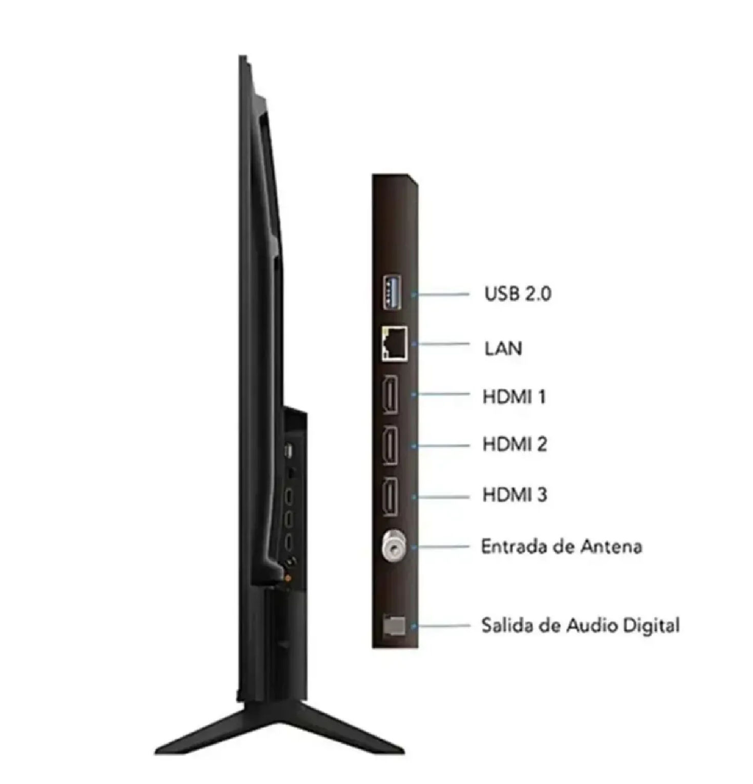 TELEVISOR TCL 55” 55V6C UHD 4K SMART TV 2025 - 4