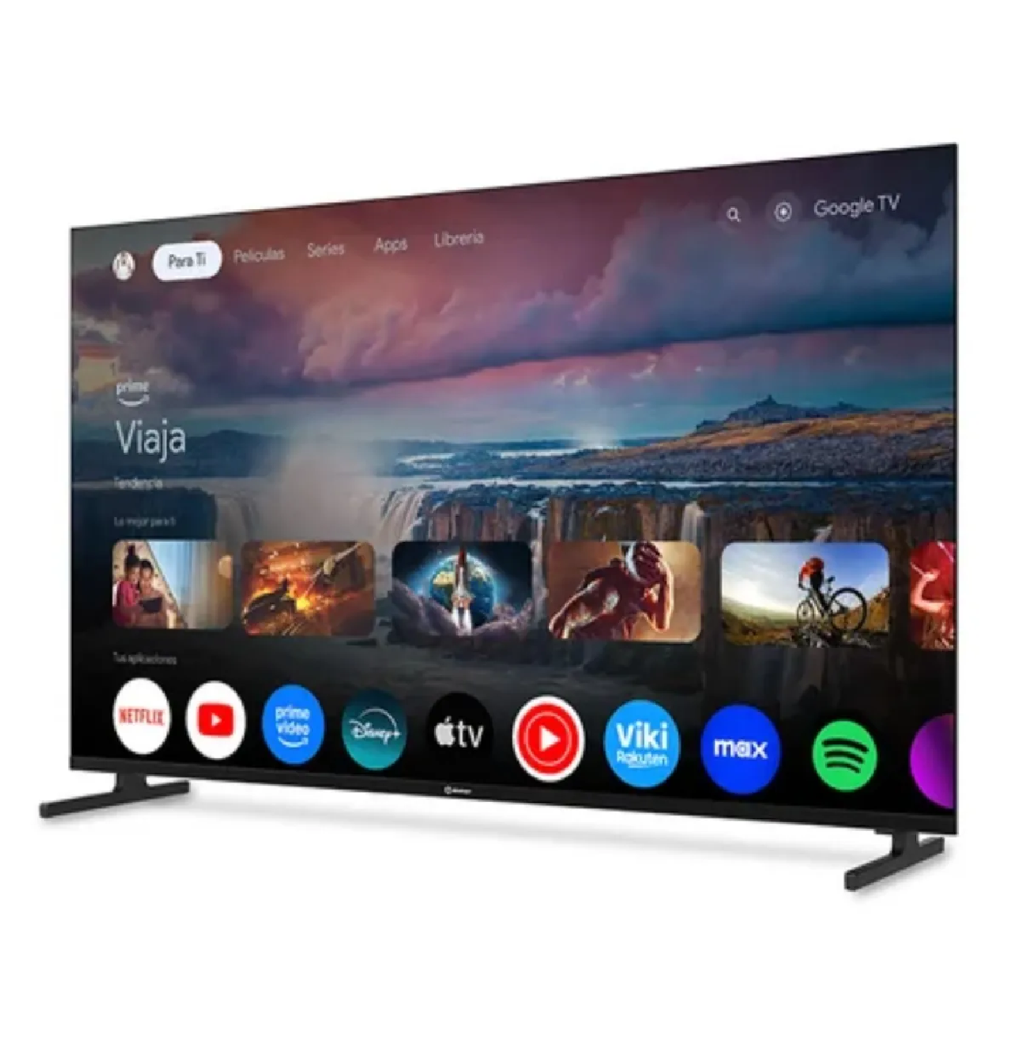 TELEVISOR MIRAY 50” 4K UHD MK50-E2000GBT GOOGLE TV LED - NEGRO - 2
