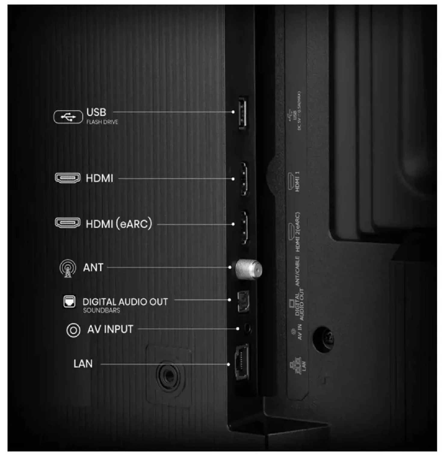 TELEVISOR HISENSE 50' FHD SMART TV 50A4NV 2025 - 5