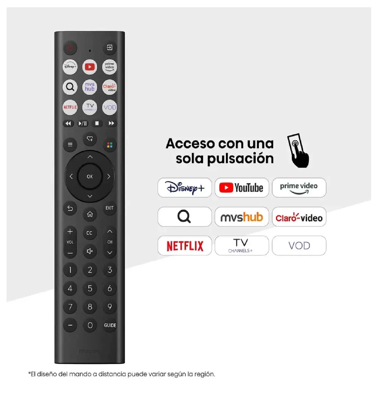 TELEVISOR HISENSE 50' FHD SMART TV 50A4NV 2025 - 6