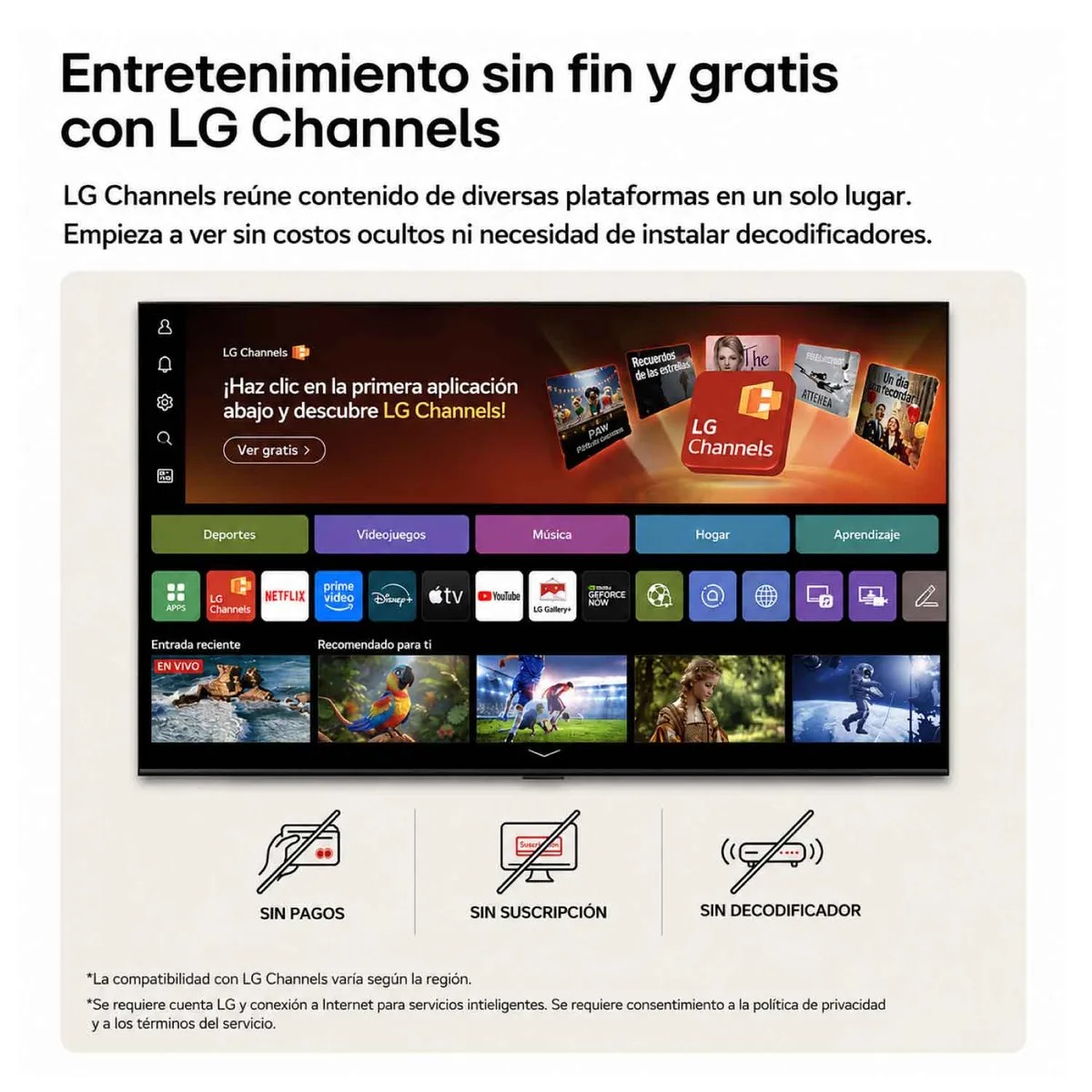 Televisor LG 65" NANO AI Smart TV 4K UHD 65NU800BPSB (2026) - 3