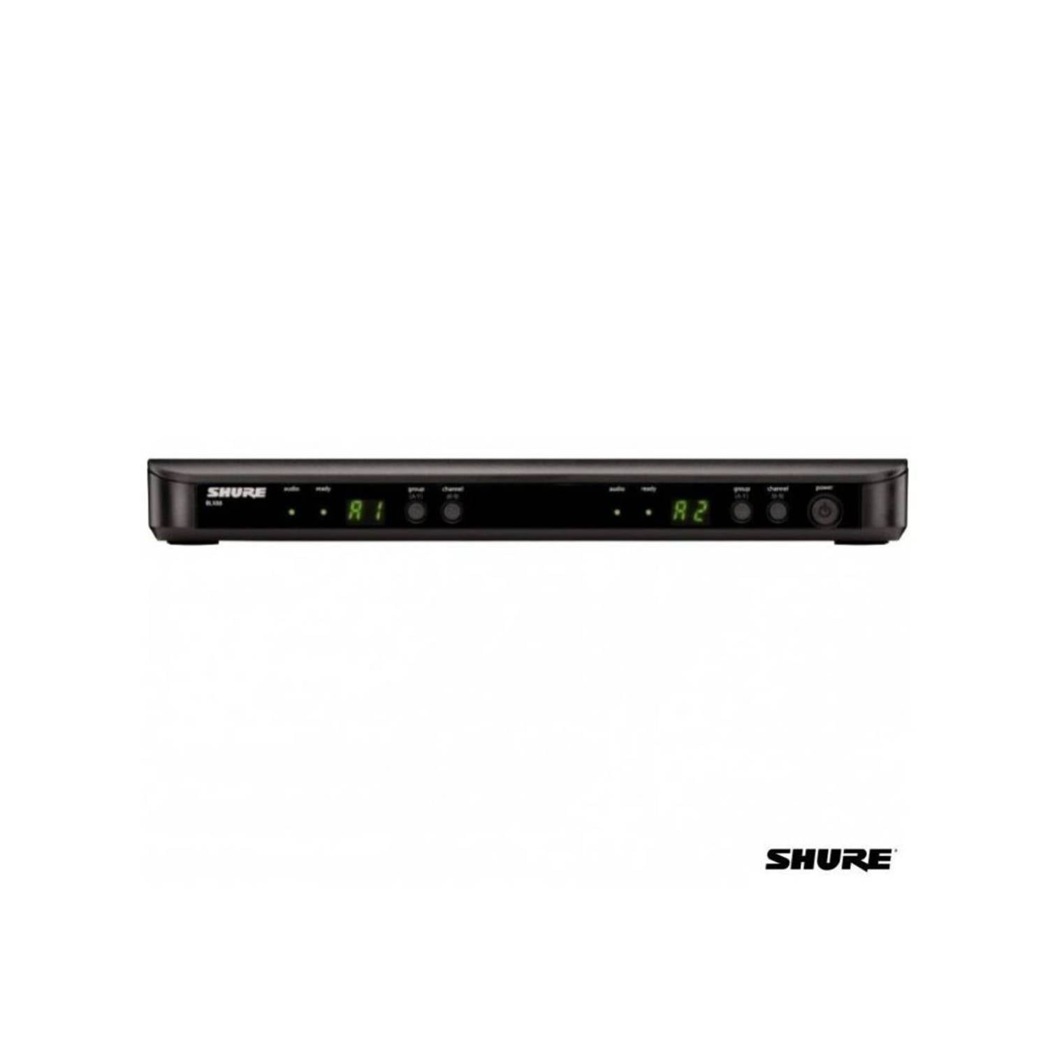 SISTEMA DE MICRÓFONOS SHURE BLX288/PG58 INALÁMBRICO DUAL PARA VOZ - 3