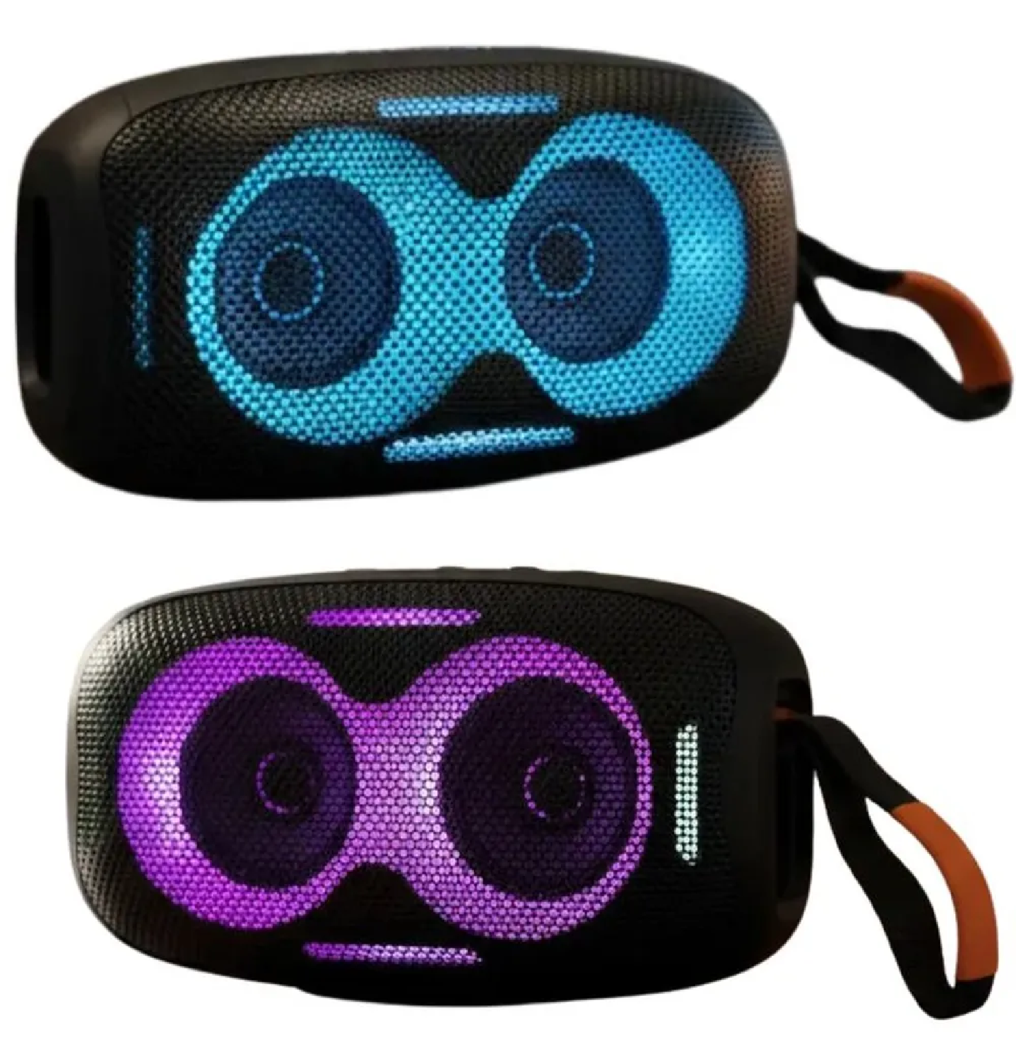 PARLANTE PORTÁTIL LIDIMI LD-S864 20W BLUETOOTH CON LUCES RGB - 3
