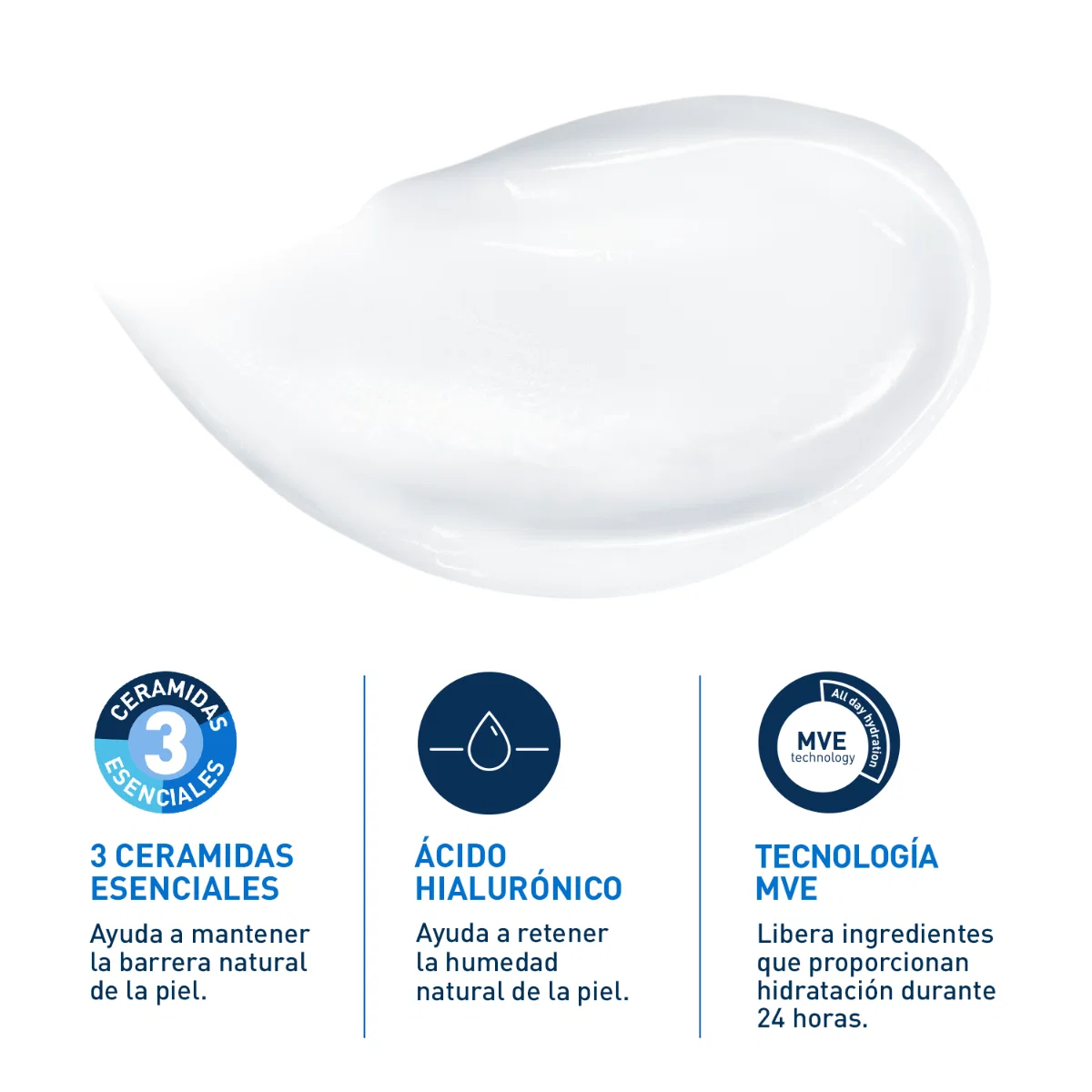 TRATAMIENTO FACIAL CERAVE CREMA HIDRATANTE 340 GR - 2