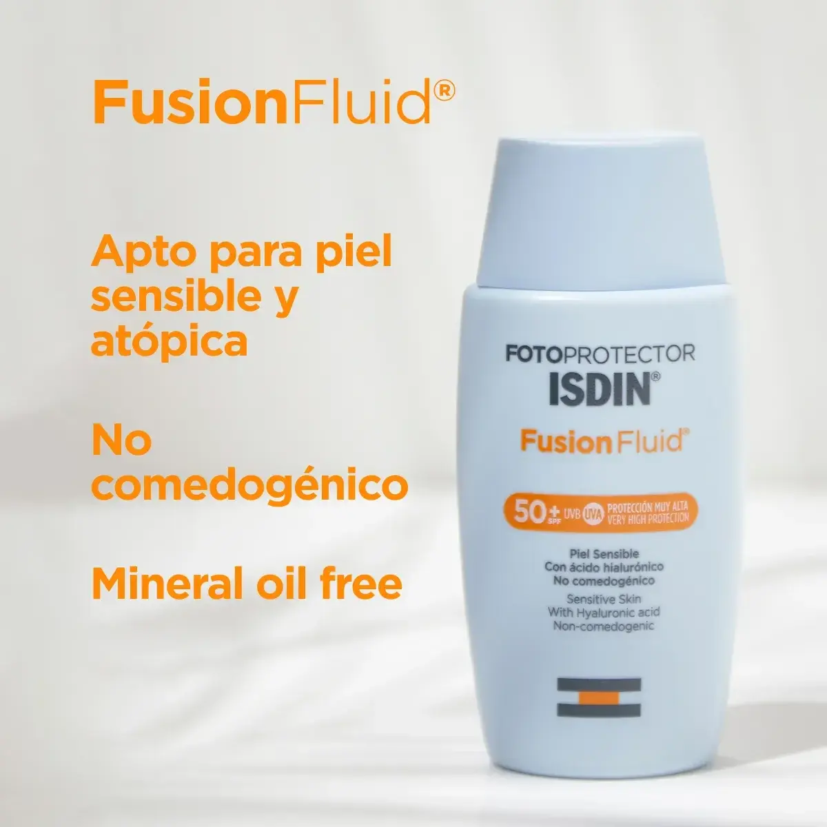 TRATAMIENTO ISDIN FOTOPROTECTOR FUSION FLUID SPF 50+ - 2