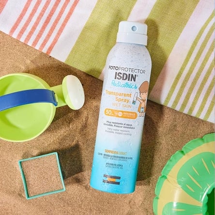 FOTOPROTECTOR CORPORAL ISDIN PEDIATRICS TRANSPARENT SPRAY WET SKIN 50+ - 5