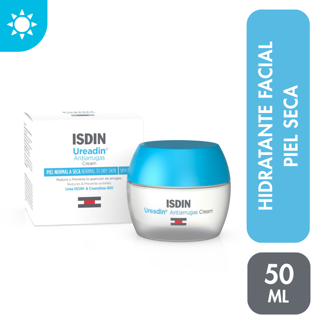 ISDIN UREADIN CREMA ANTIARRUGAS 50 ML REDUCE Y PREVIENE LA APARICIÓN DE ARRUGAS - PIEL NORMAL A SECA - 1