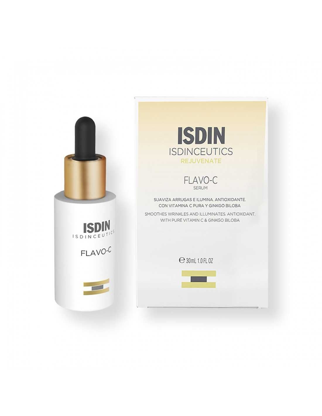 SERUM FACIAL ISDIN CEUTICS FLAVO C REJUVENATE 30 ML - 3