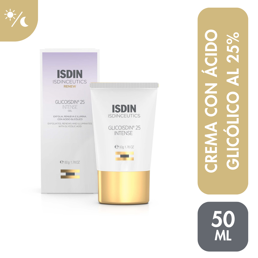 TRATAMIENTO FACIAL ISDIN GLICO 25% INTENSE GEL 50 ML - 1