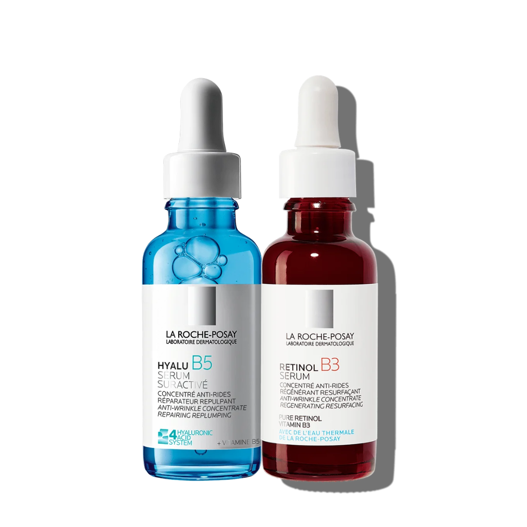 SET TRATAMIENTO FACIAL LA ROCHE - POSAY DUO ANTIEDAD RETINOL + HYALU B5 60 ML - 1