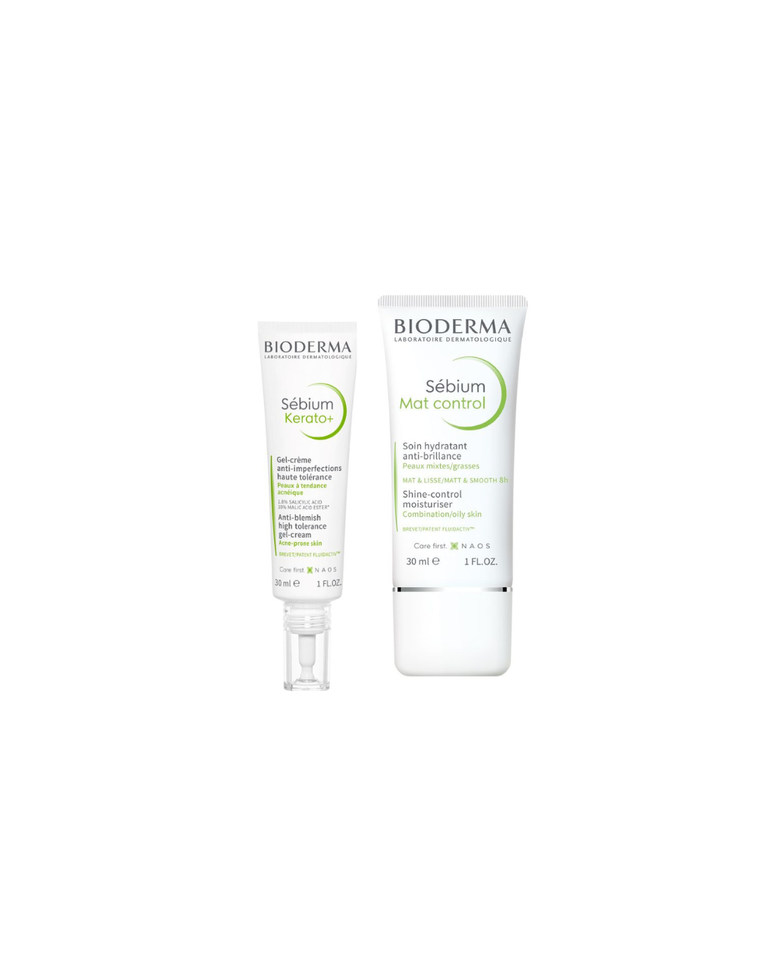 BIODERMA PACK SEBIUM ANTI-IMPERFECCIONES E HIDRATACIÓN PIELES MIXTAS A GRASAS - 1