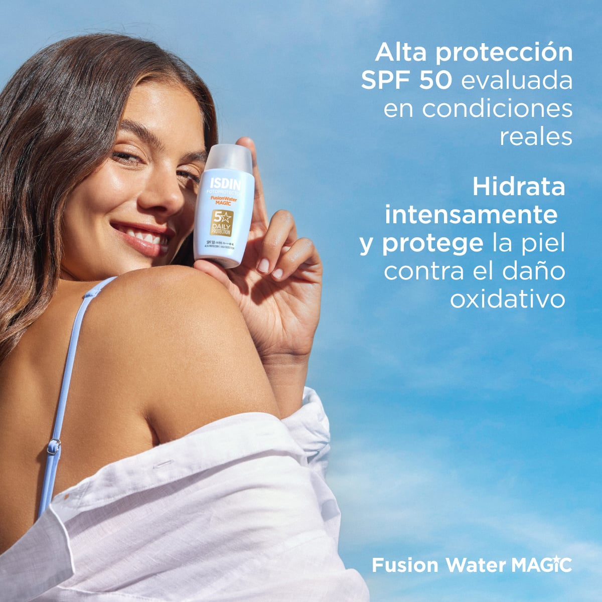 SET TRATAMIENTO FACIAL ISDIN FOTOPROTECCION ANTIEDAD FUSION WATER + RETINAL INTENSE - 7