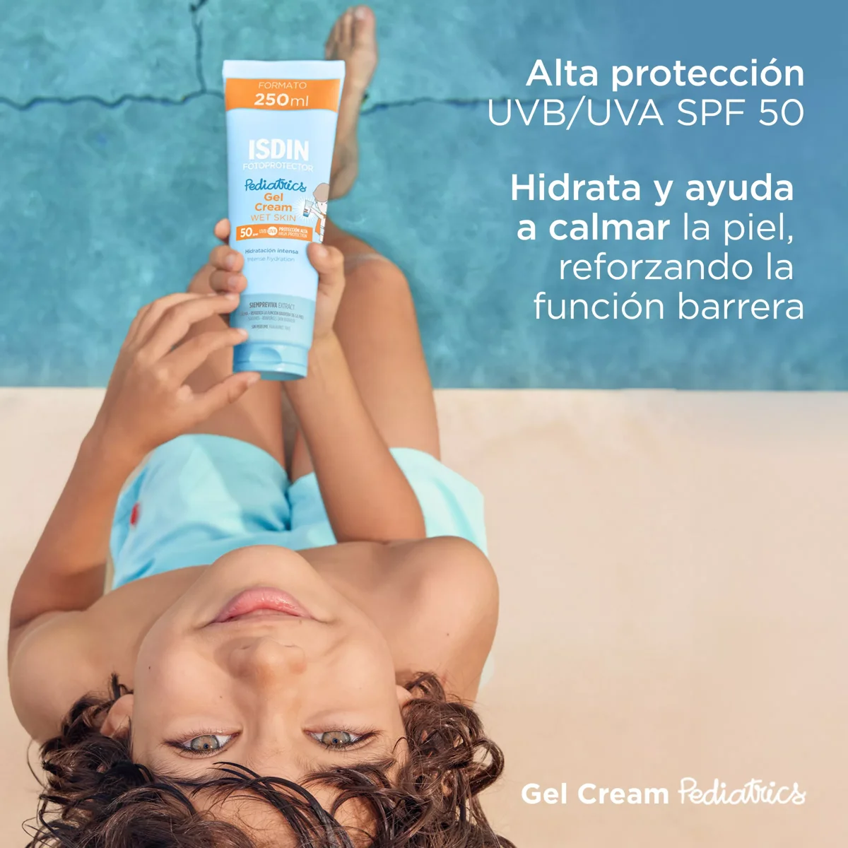 PACK FOTOPROTECTOR ISDIN PEDIATRICO GEL CREMA WE 50 + 250 ML - 3
