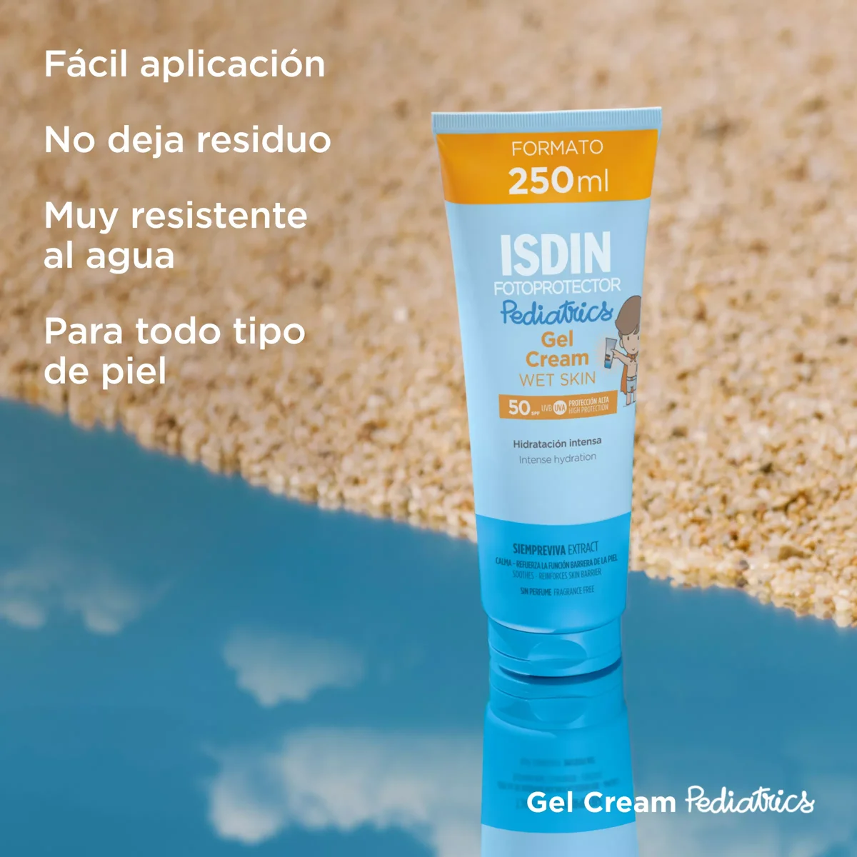 PACK FOTOPROTECTOR ISDIN PEDIATRICO GEL CREMA WE 50 + 250 ML - 4