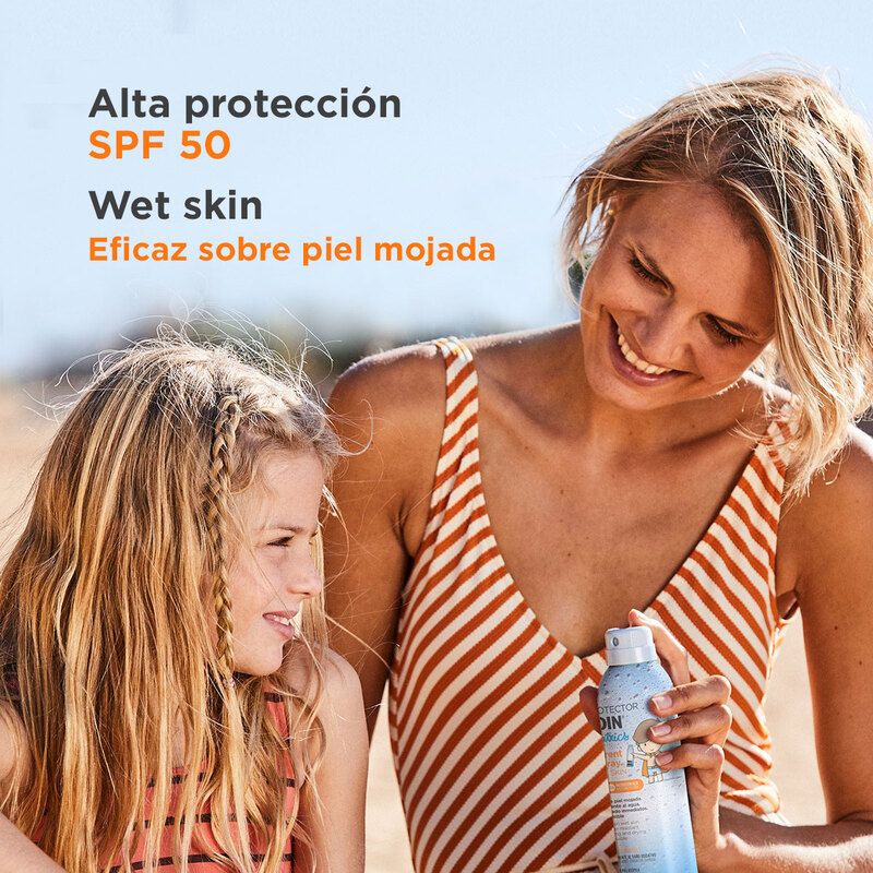 ISDIN FOTOPROTECTOR TRANSPARENT SPRAY WET SKYN PEDIATRICS SPF50+ 250ML - 5