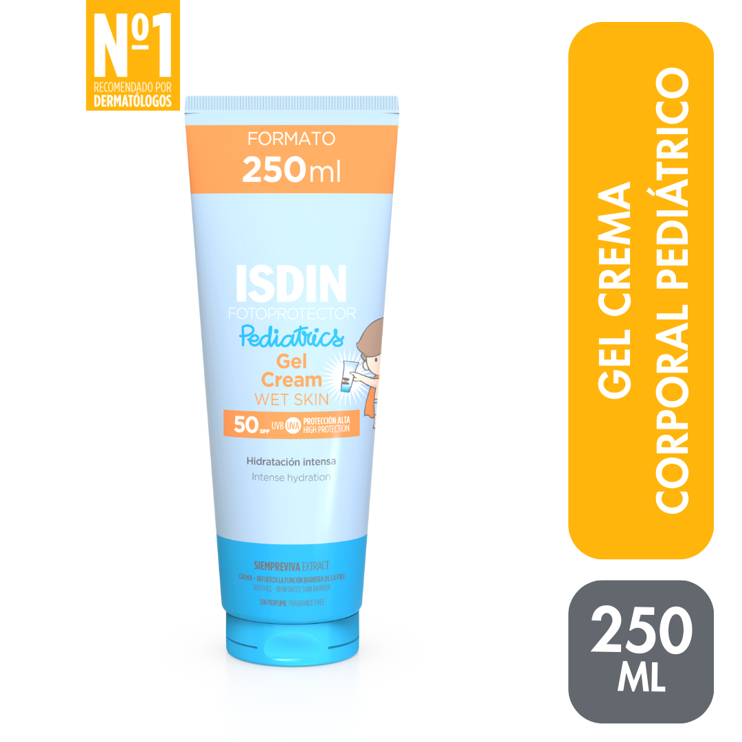 ISDIN FOTOPROTECTOR GEL CREAM PEDIATRICS SPF 50 250ML - 1