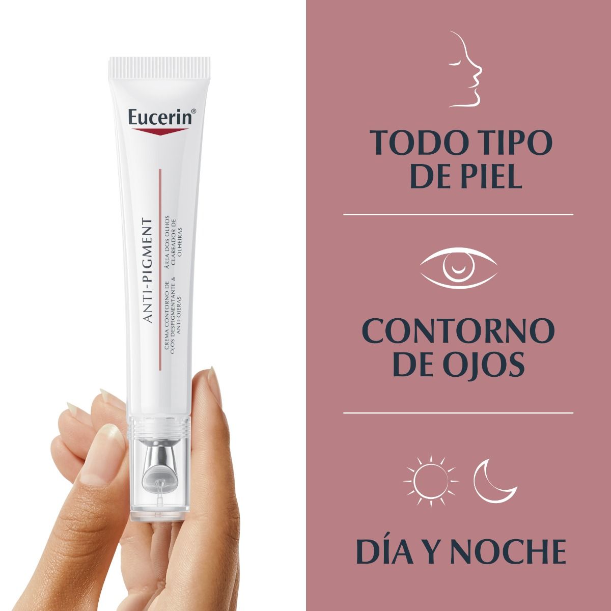 PACK X2 EUCERIN ANTIPIGMENT CONTORNO DE OJOS Y ANTIOJERAS 15ML - 3