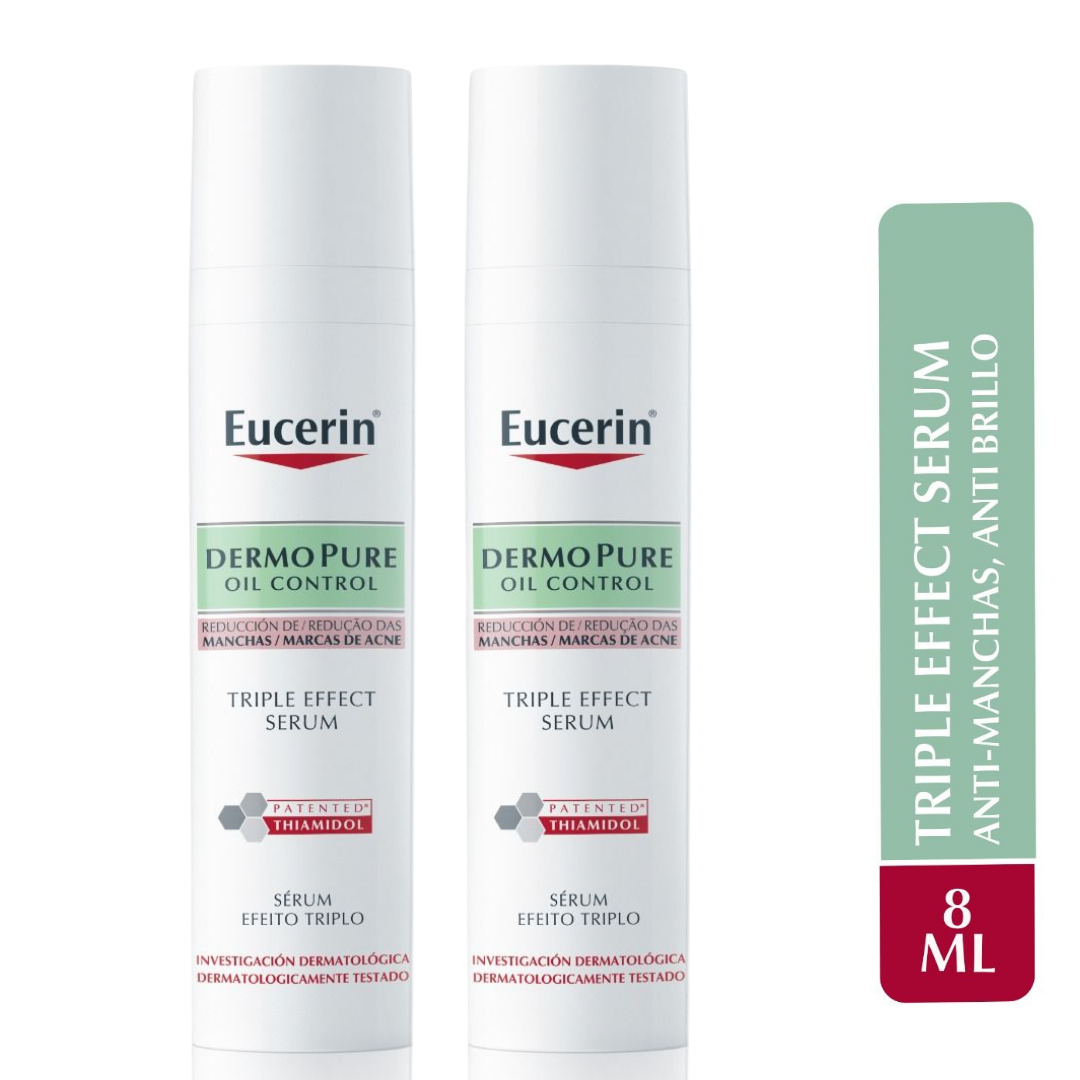 PACK X2 EUCERIN DERMOPURE TRIPLE EFFECT SERUM 40ML - 1