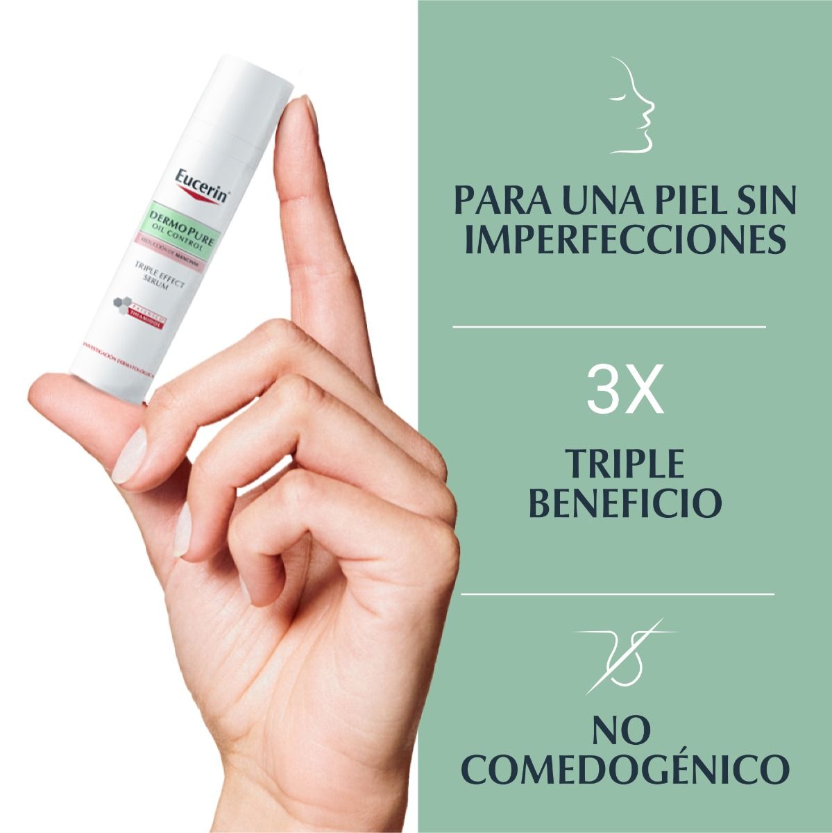 PACK X2 EUCERIN DERMOPURE TRIPLE EFFECT SERUM 40ML - 3