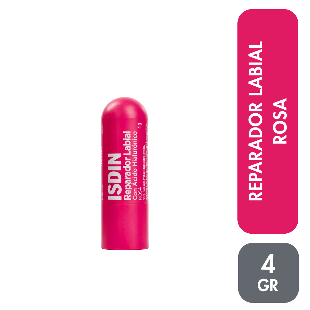 ISDIN REPARADOR LABIAL COLOR ROSA - 1