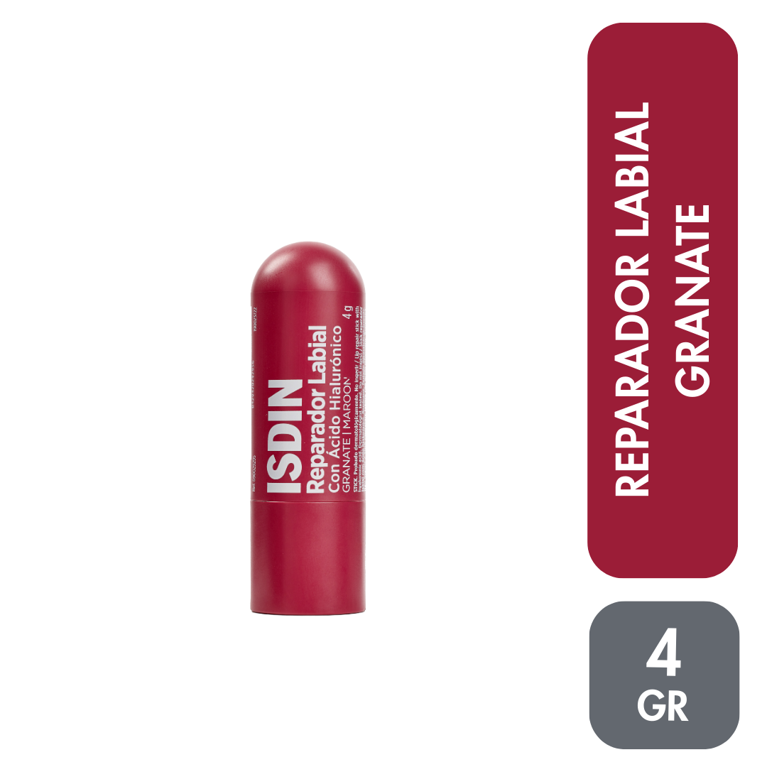 ISDIN REPARADOR LABIAL COLOR GRANATE - 1
