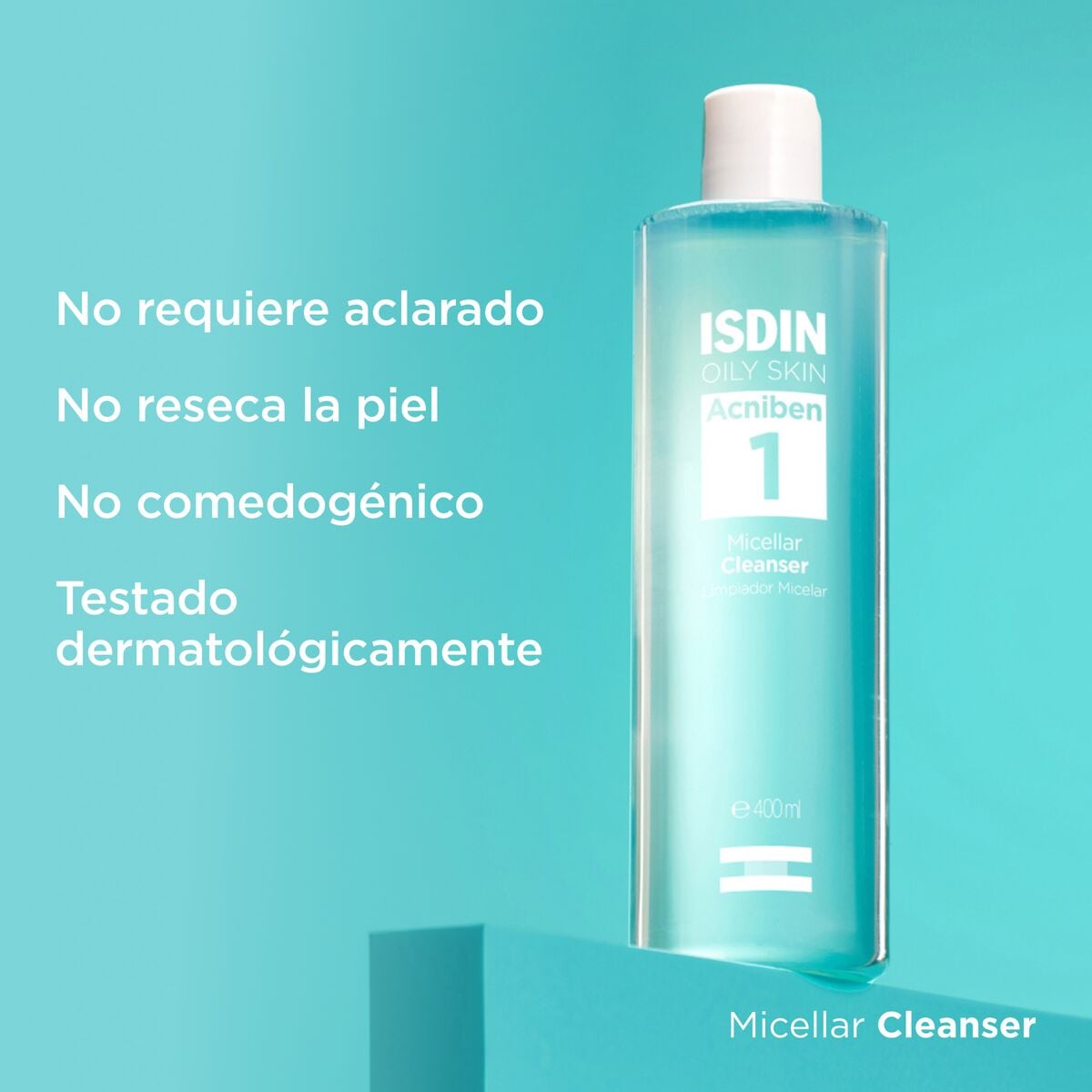 ISDIN ACNIBEN MICELLAR CLEANSER 400ML - 4
