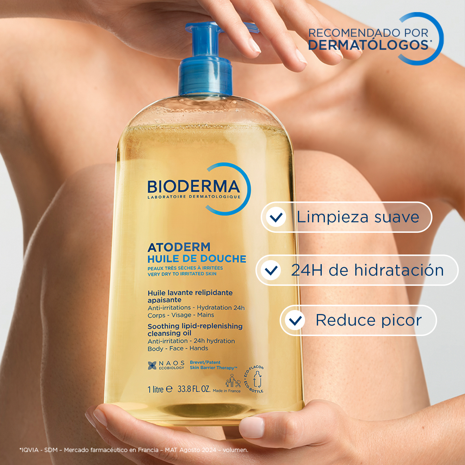 ATODERM HUILE DE DOUCHE 1LT - 4