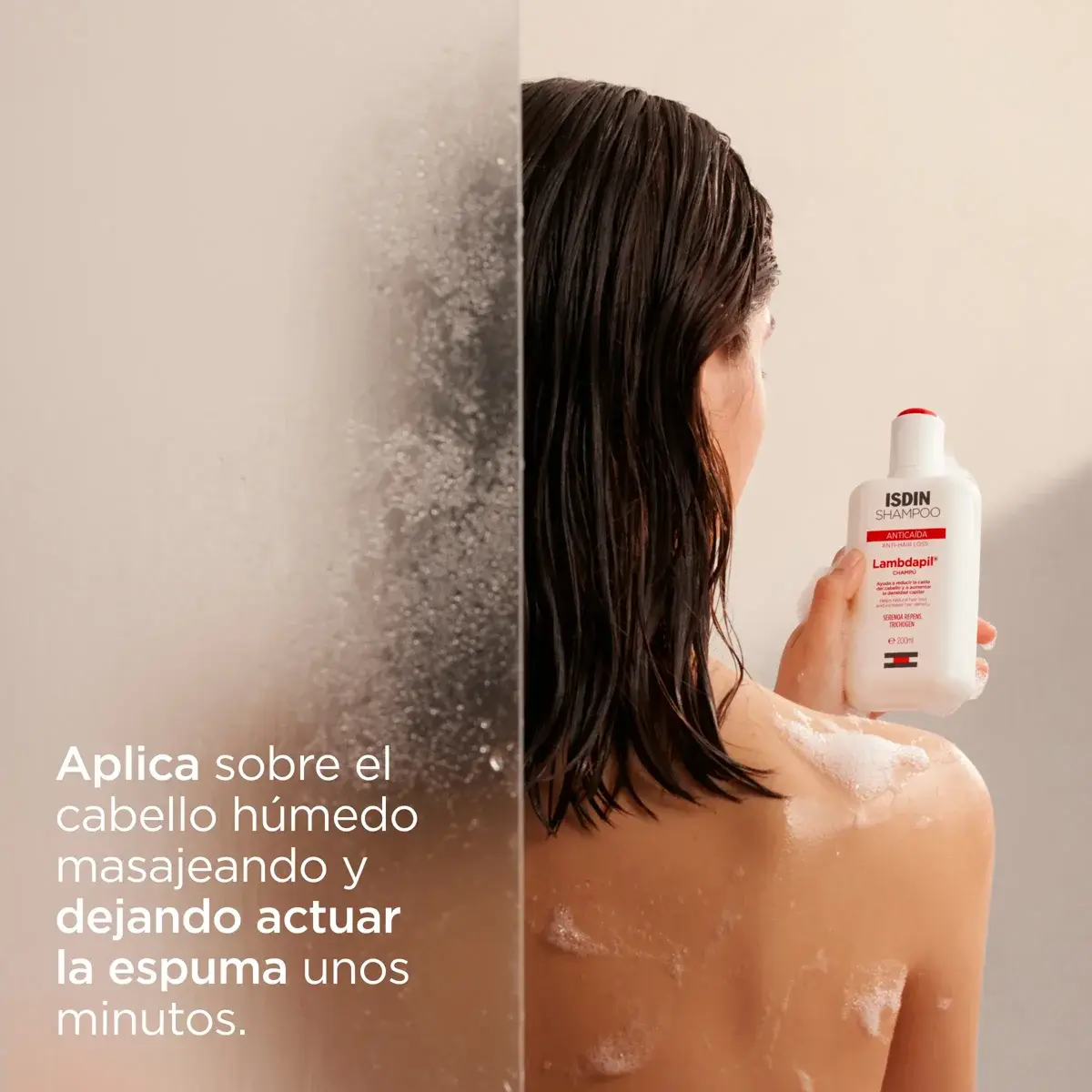 ISDIN LAMDAPIL ANTICAIDA SHAMPOO 400 ML - CAÍDA DEL CABELLO - 4