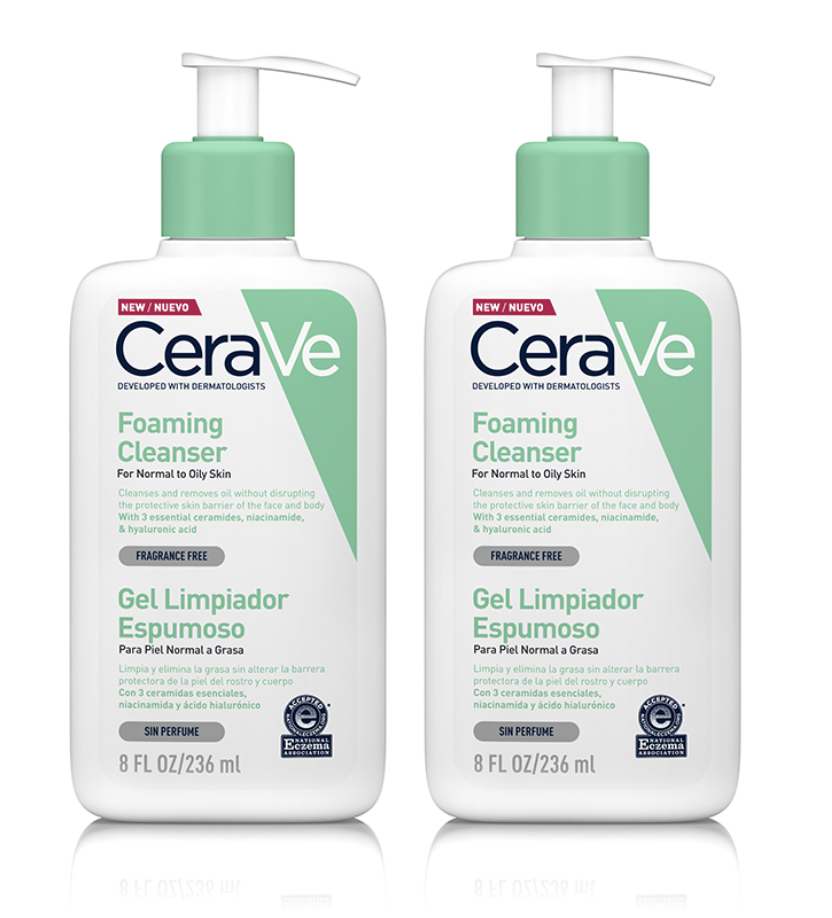 DÚO CERAVE ESPUMOSO 236ML - 1