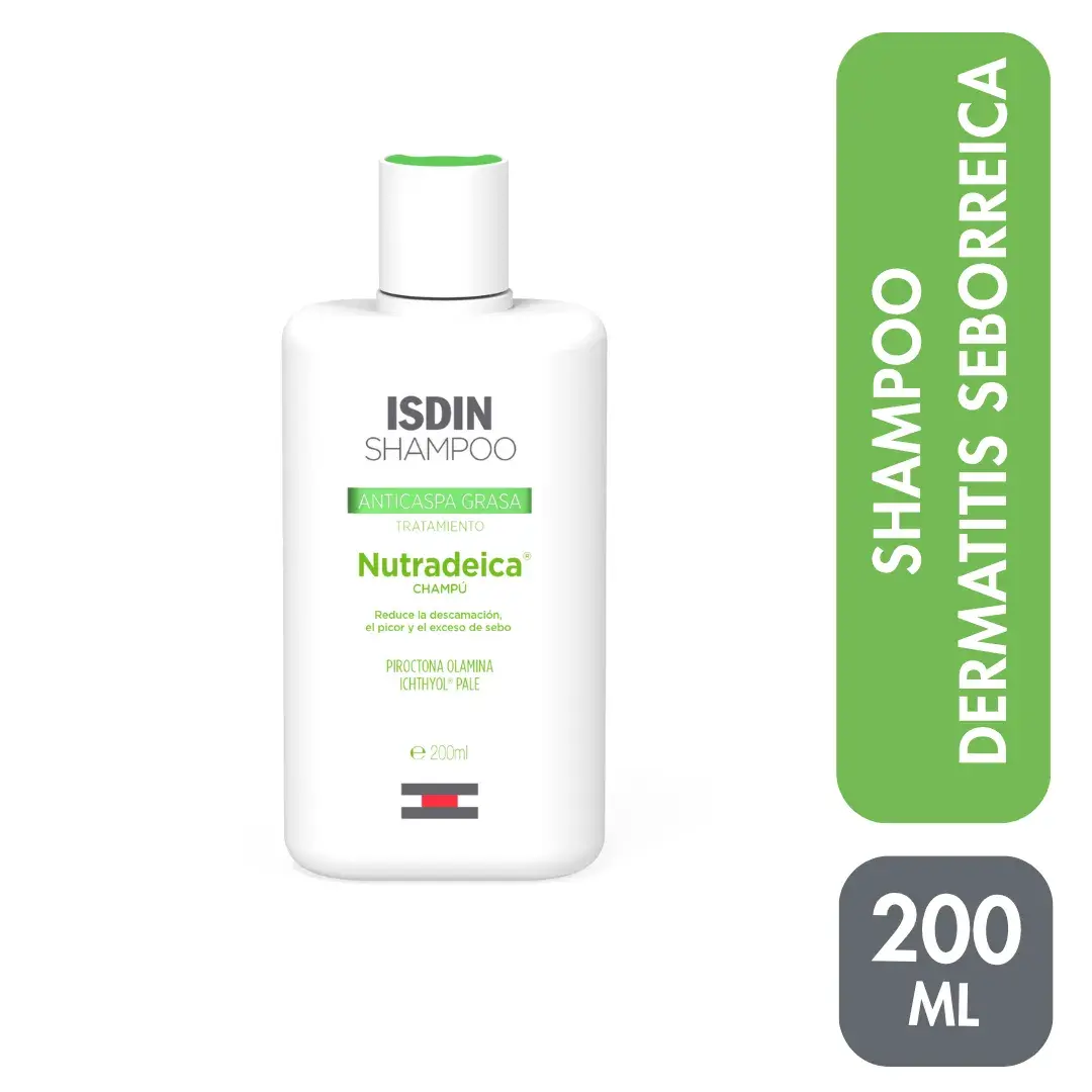 ISDIN NUTRADEICA SHAMPOO ANTICASPA GRASA 200 ML - 1