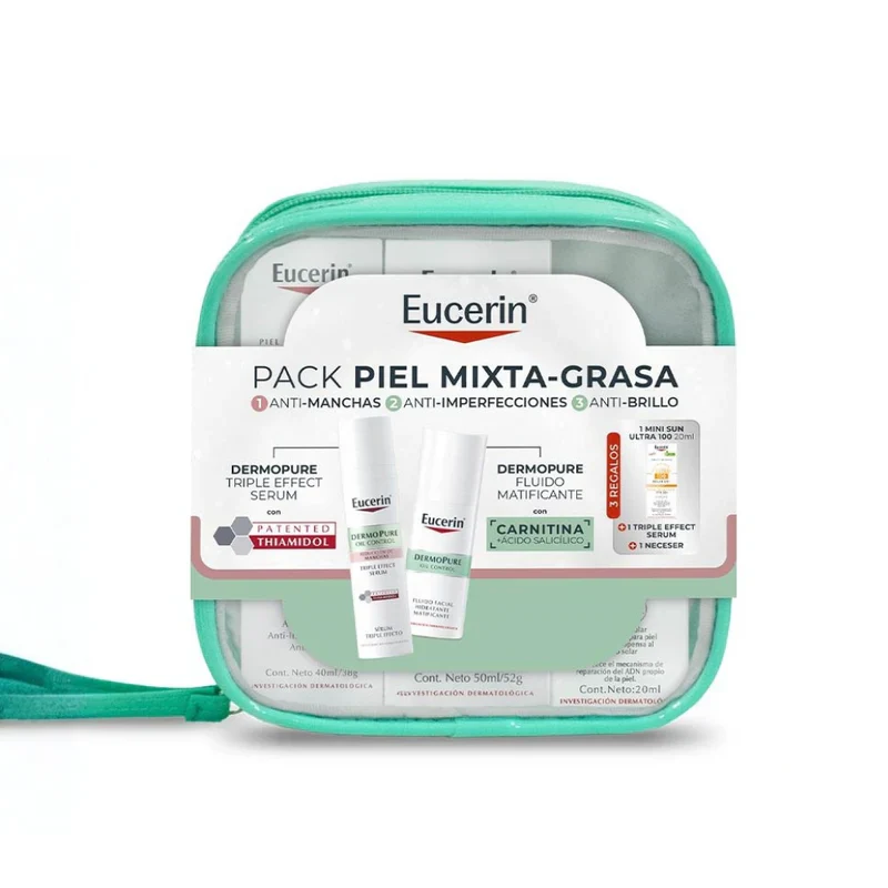 PACK DERMOPURE PIEL MIXTA - GRASA EUCERIN - 1
