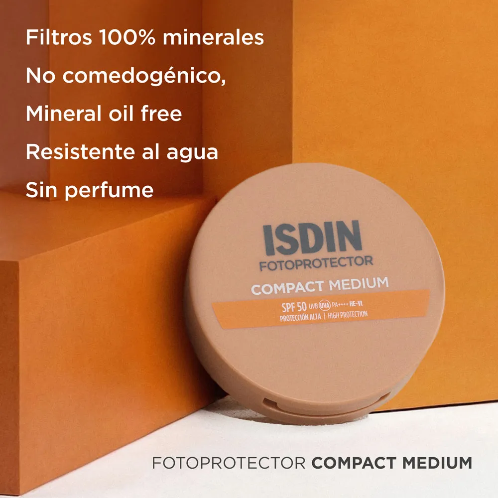 FOTOPROTECTOR ISDIN COMPACT MEDIUM SPF50 - 10GR - 3